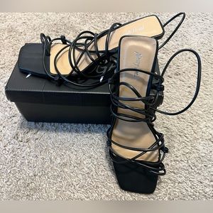 New Nasty Gal kitten Heels Sz 10